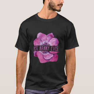 Camiseta Mejor niñera divertida jamás Anemone Apparel Itaia
