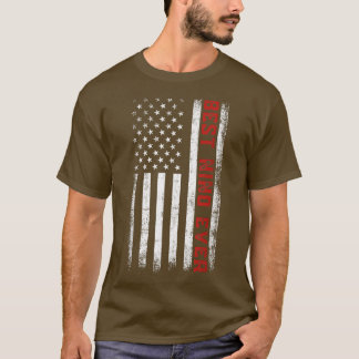Camiseta Mejor Nino Nino siempre Bandera Estadounidense Pad