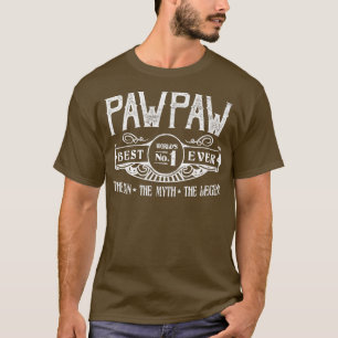 Camiseta Mejor No De Pawpaw Personalizado Para Hombres