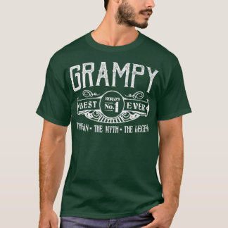 Camiseta Mejor No Grampy Personalizado Para Hombres 