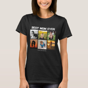 Camiseta Mejor nombre e imágenes de Personalizable de Mamá 