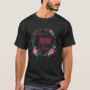 Camiseta Mejor Nonni de la historia con la tía de la divers