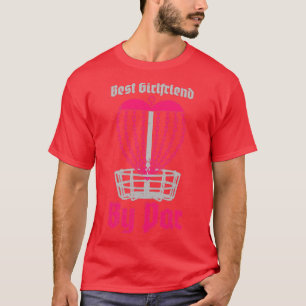 Camiseta Mejor Novia De Par Disk Golf Player Basket Cha