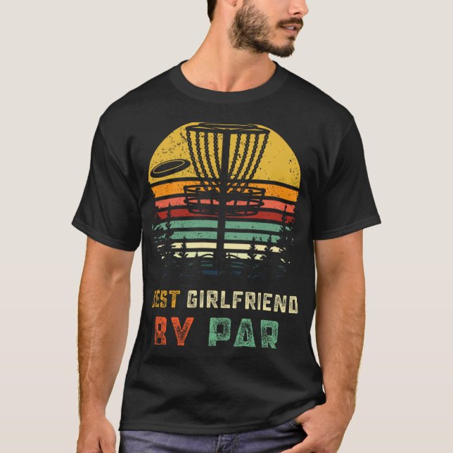 Camiseta Mejor novia Disc Golf Gf Frisbees Disk Golfer  (Anverso)