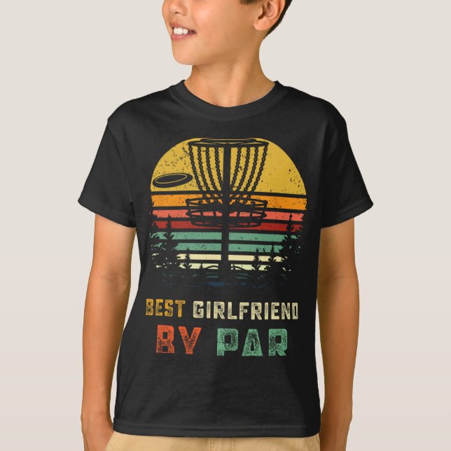 Camiseta Mejor novia Disc Golf Gf Frisbees Disk Golfer  (Anverso)