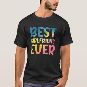 Camiseta Mejor Novia El día de San Valentín Girlfriend