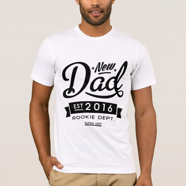 Camiseta Mejor Nuevo Padre 2016 (Anverso)