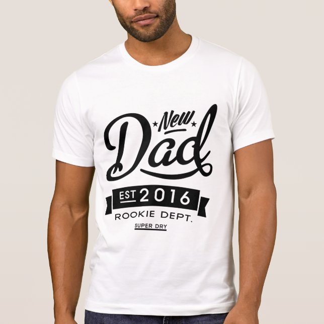 Camiseta Mejor Nuevo Padre 2016 (Anverso)