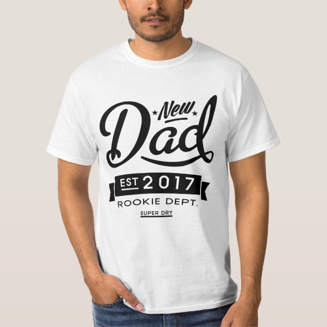 Camiseta Mejor Nuevo Padre 2017 (Anverso)