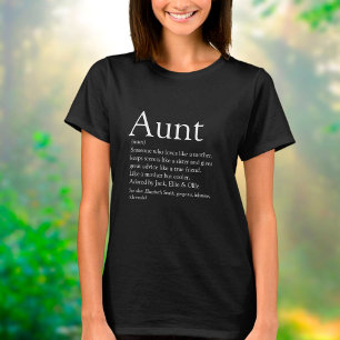 Camiseta Mejor oferta de definición personalizada de Tía