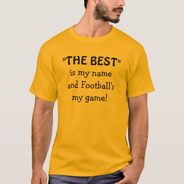 Camiseta Mejor oferta deportiva de fútbol (Anverso)