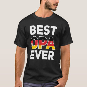 Camiseta Mejor Oopa De Abuelo Alemán De Cumpleaños De Oro