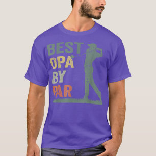 Camiseta Mejor Opa para hombres por Par Golf Lover Opa Día 