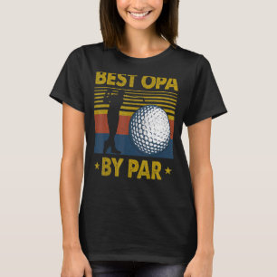 Camiseta Mejor Opa por el Golf de disco de pera para hombre
