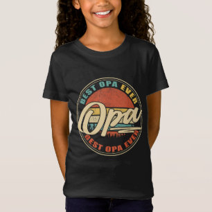 Camiseta Mejor Opa Siempre Gracioso Abuelo Regalos Papa Reg