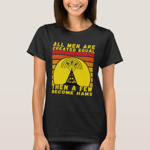Camiseta Mejor operador amateur de radio agradable me encan