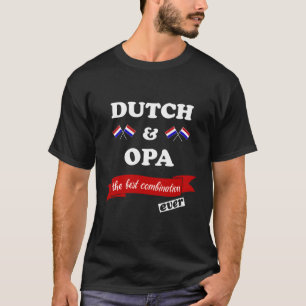 Camiseta Mejor Óptica Holandesa Para Holandeses Y Abuelo