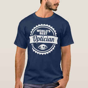 Camiseta Mejor óptico del mundo 1