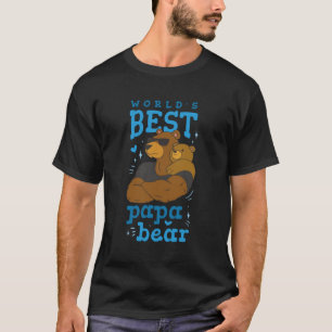 Camiseta Mejor oso de papá del mundo