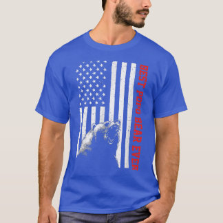 Camiseta Mejor Oso de Popo EEUU Día del Padre de Bandera Am