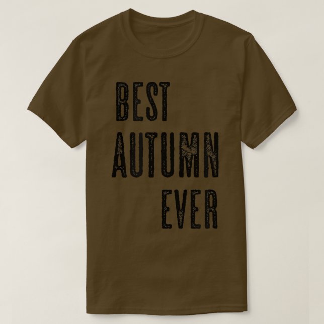 Camiseta MEJOR OTOÑO DE CADA UNOunny CuteMen Mujeres NiñosN (Diseño del anverso)