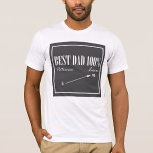 Camiseta Mejor paciente papá amor Flecha T-Shirt arriba