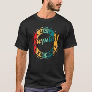 Camiseta Mejor padrastro de los hombres en el mundo