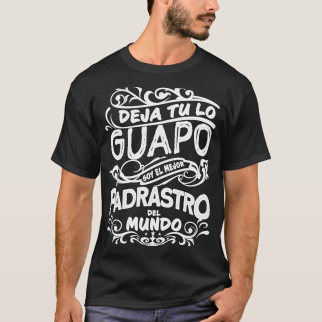 Camiseta Mejor Padraya del mundo para dia (Anverso)