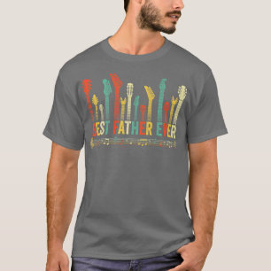 Camiseta Mejor Padre Alguna Vez Guitarra Amante Funny Fath 