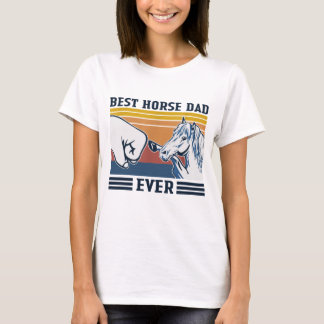 Camiseta Mejor Padre de Caballo Cada Vez Funny Hóse Lover V