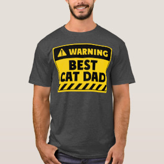 Camiseta mejor padre de gato