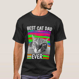 CAMISETA MEJOR PADRE DE GATO CAMPAÑA MENOS OSCURA CAMPAÑA