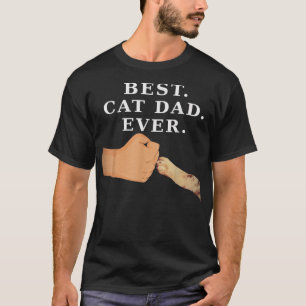 Camiseta Mejor Padre De Gato Padre Y Pata De Gatito Gatito 
