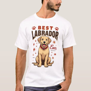 Camiseta Mejor padre de Labrador de todos los tiempos Vinta