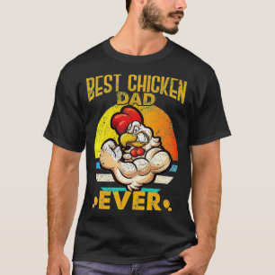 Camiseta Mejor padre de pollo siempre divertido padre día v