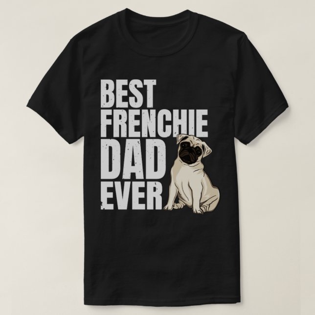 Camiseta mejor padre francés jamás1 (Diseño del anverso)