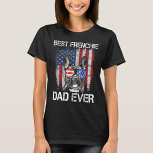 Camiseta Mejor Padre Francés Que Nunca Bandera Estadouniden