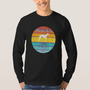 Camiseta Mejor padre galgo español del mundo