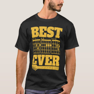 Camiseta Mejor Padre Guitarrista Padre Guitarrista Día del