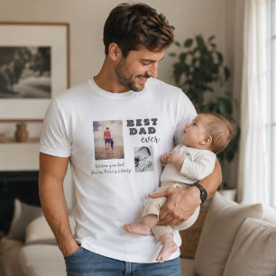 Camiseta Mejor Padre Malísimo Día del Padre 2 Colaje de Fot