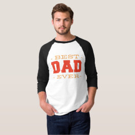 Camiseta mejor padre nunca