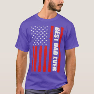 Camiseta Mejor Padre Patriótico de la Historia