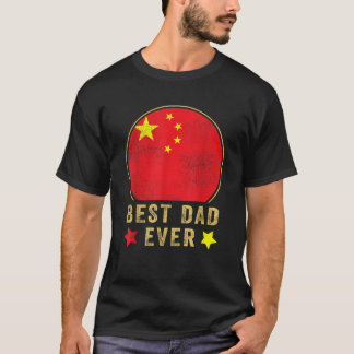 Camiseta Mejor Padre Que Nunca Padre Chino País Padre China