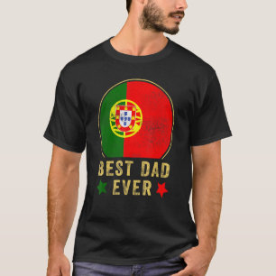Camiseta Mejor Padre Que Nunca Padre Portugués País Portu