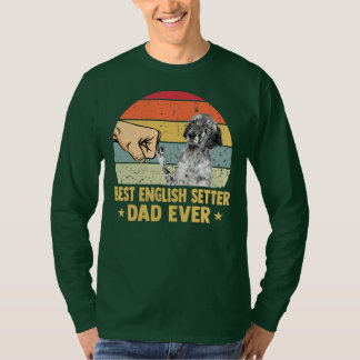 Camiseta Mejor padre retro vintage de Inglaterra