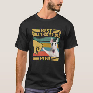 Camiseta Mejor Padre Terrier Bull Que Nunca Vintage Padres 