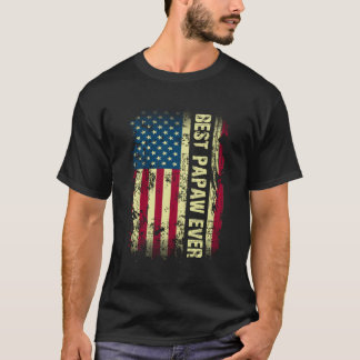 Camiseta Mejor Padres de Regalo de Bandera Americana Vintag