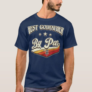 Camiseta Mejor Padrino De Hombres Lejos Decoración Retro Vi