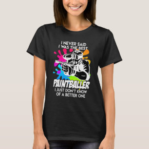 Camiseta Mejor Paintball del jugador de Paintball
