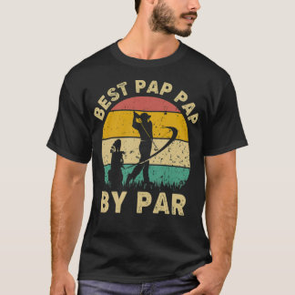 Camiseta Mejor Pap Pap By Par Vintage Golf Player golfs